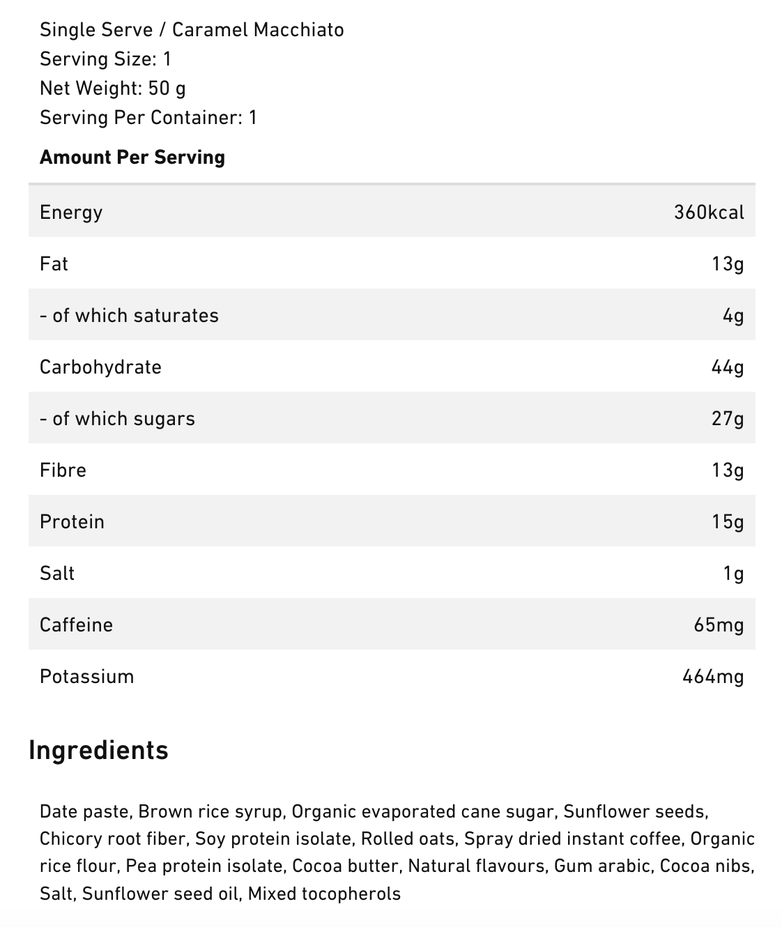 Naak Ultra Energy Bar