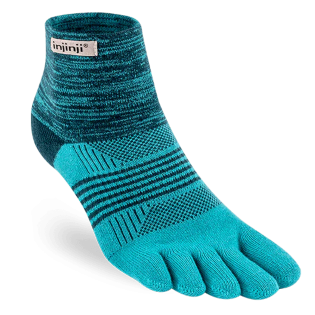 Injinji Trail Mini Crew (Womens) - Calypso