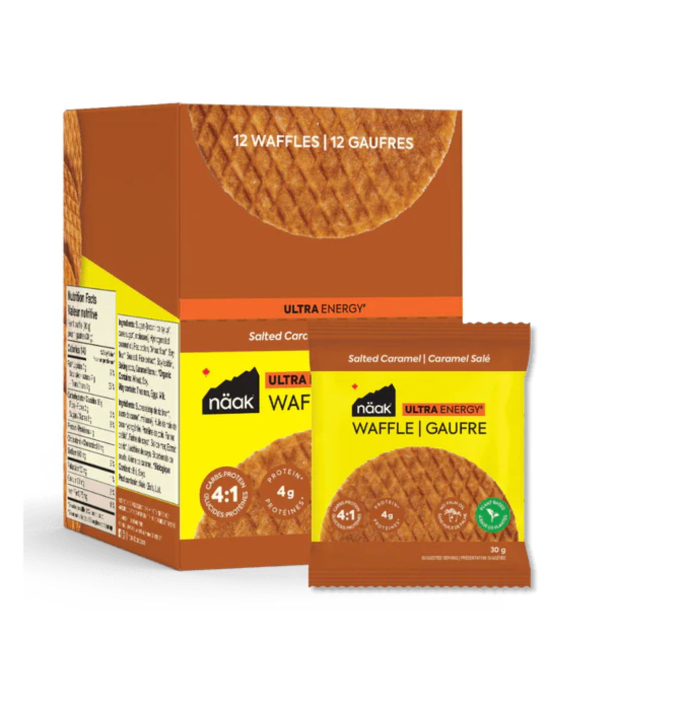 Naak Ultra Energy Waffles - Box of 12