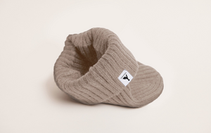 Vaga Ribbed Beanie -  Taupe