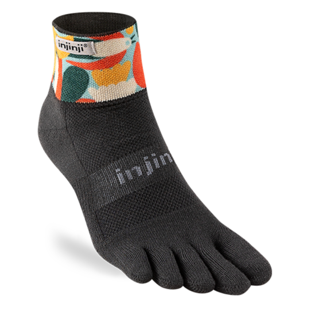 Injinji Trail Mini-Crew Sock Mens Artist Designed Series