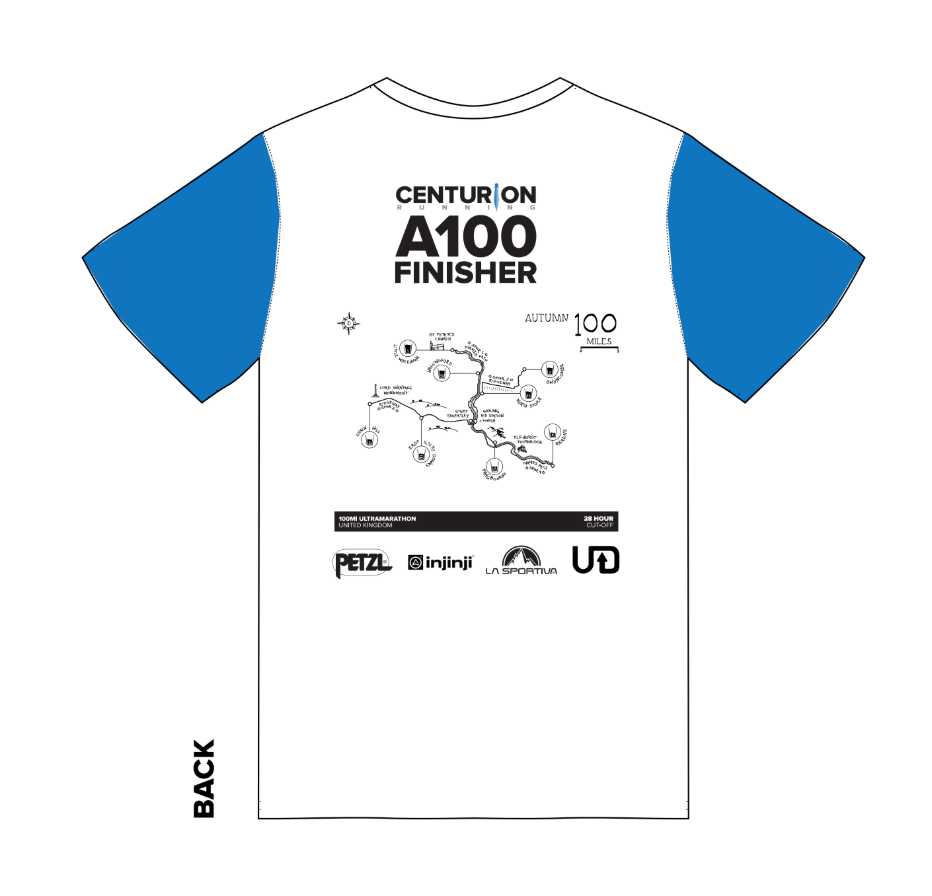 Centurion Running Autumn 100 Finisher Tee 2025