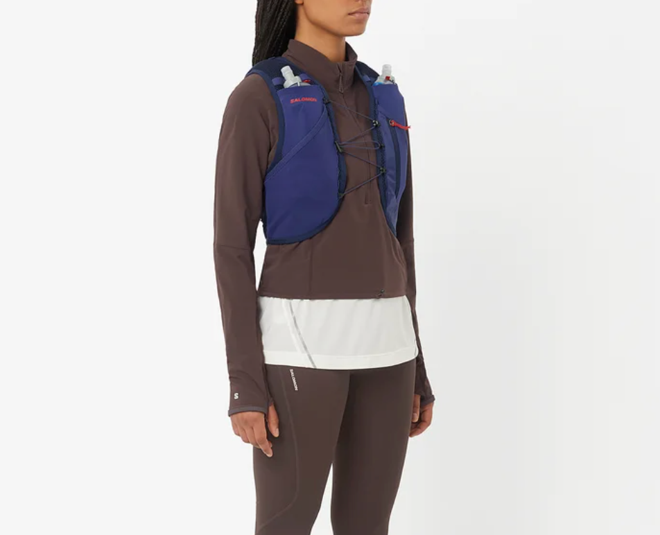 Salomon Sense Aero Hybrid Cropped Midlayer Womens