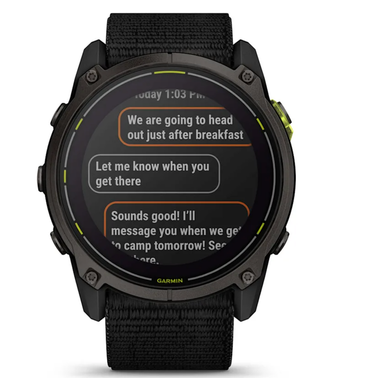 Garmin Enduro 3 51mm Carbon/ Grey