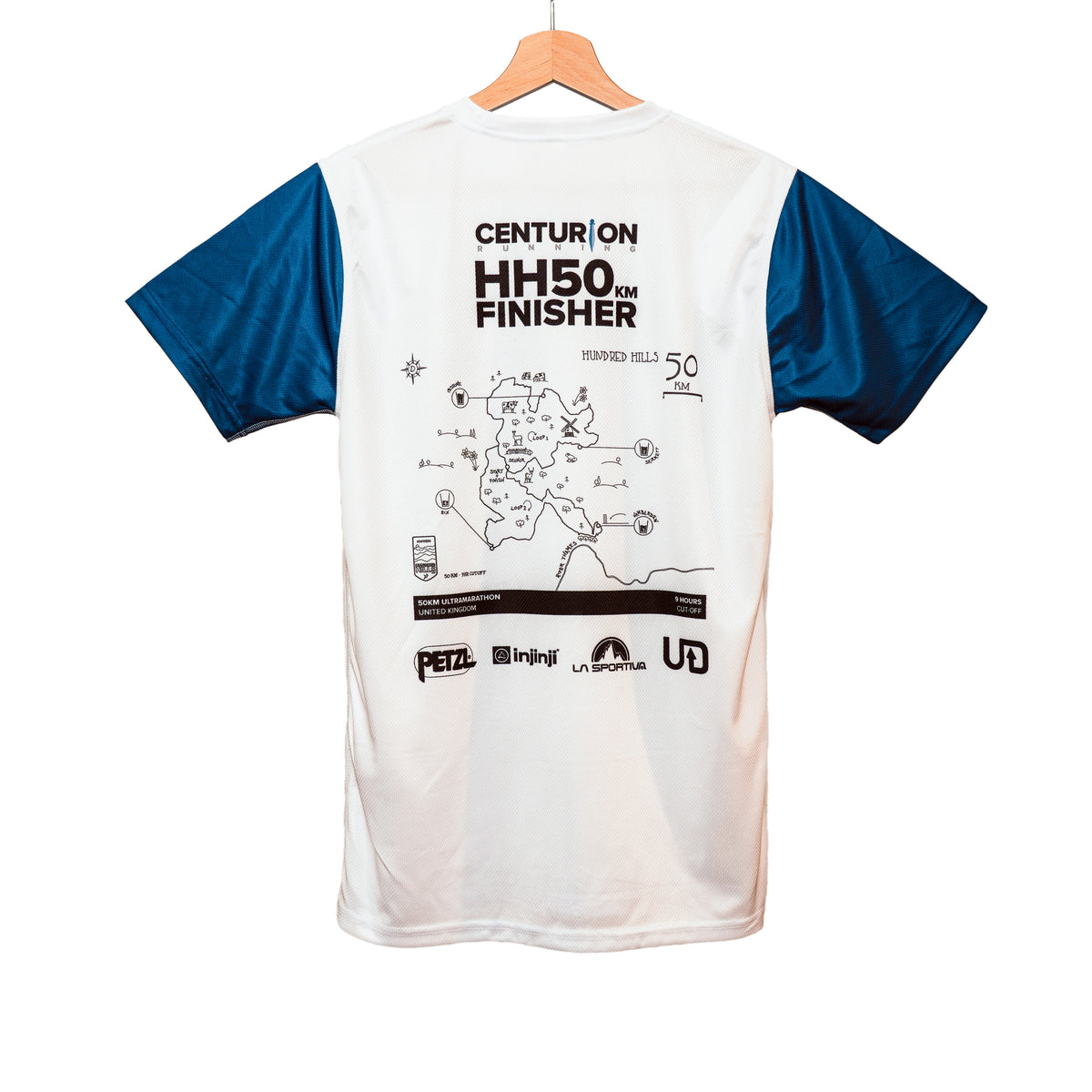 NEW Centurion Running Hundred Hills 50km Finisher Tee