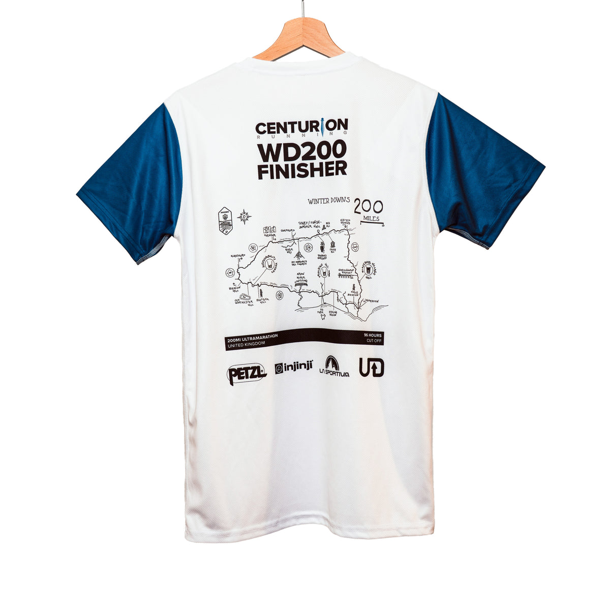 Centurion Running Winter Downs 200 Finisher Tee NEW