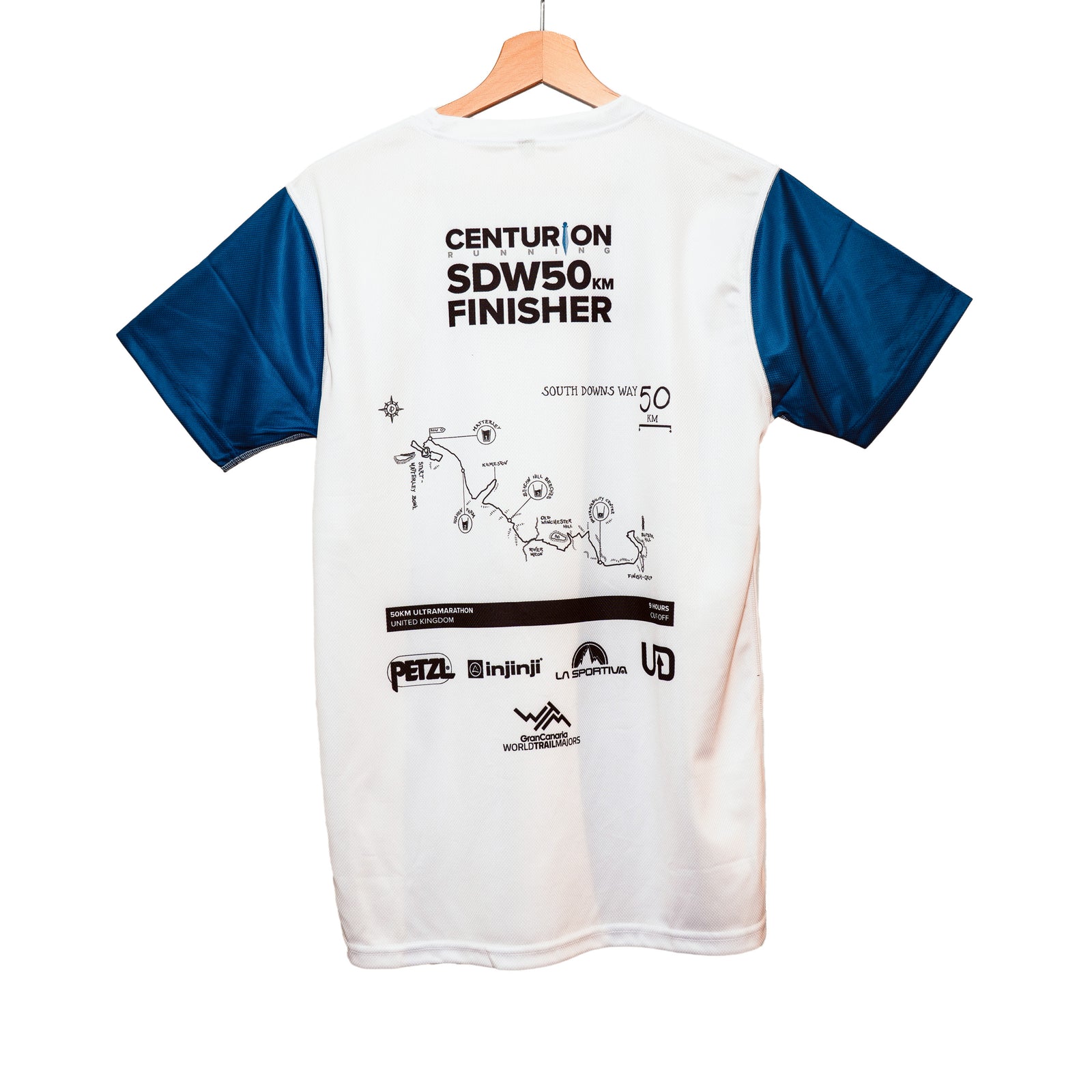 Centurion Running South Downs Way 50km Finisher Tee NEW