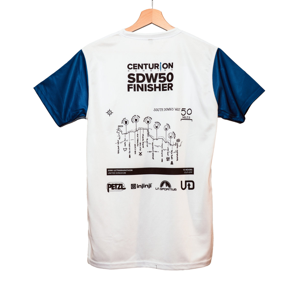 Centurion Running South Downs Way 50 Finisher Tee NEW