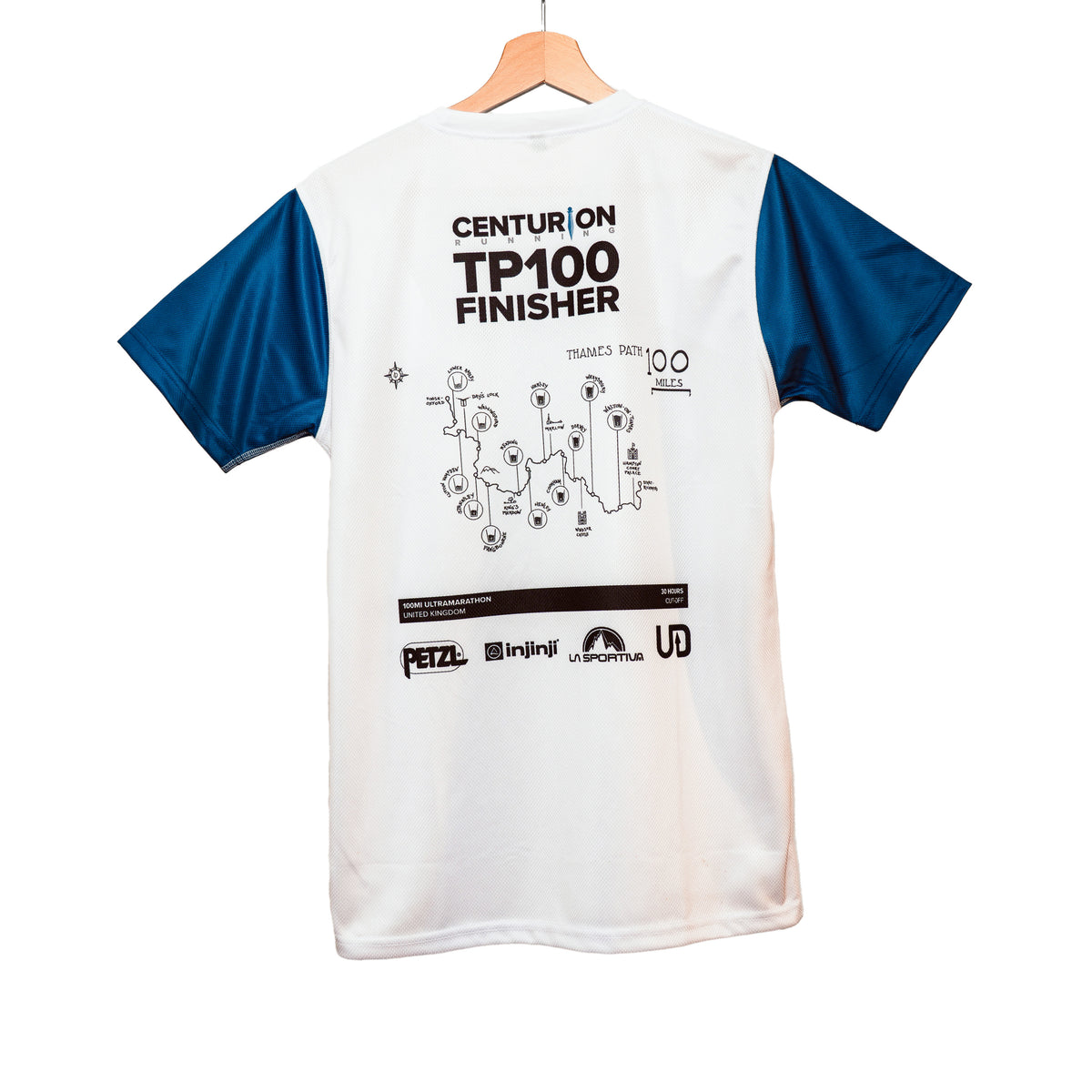 Centurion Running Thames Path 100 Finisher Tee NEW