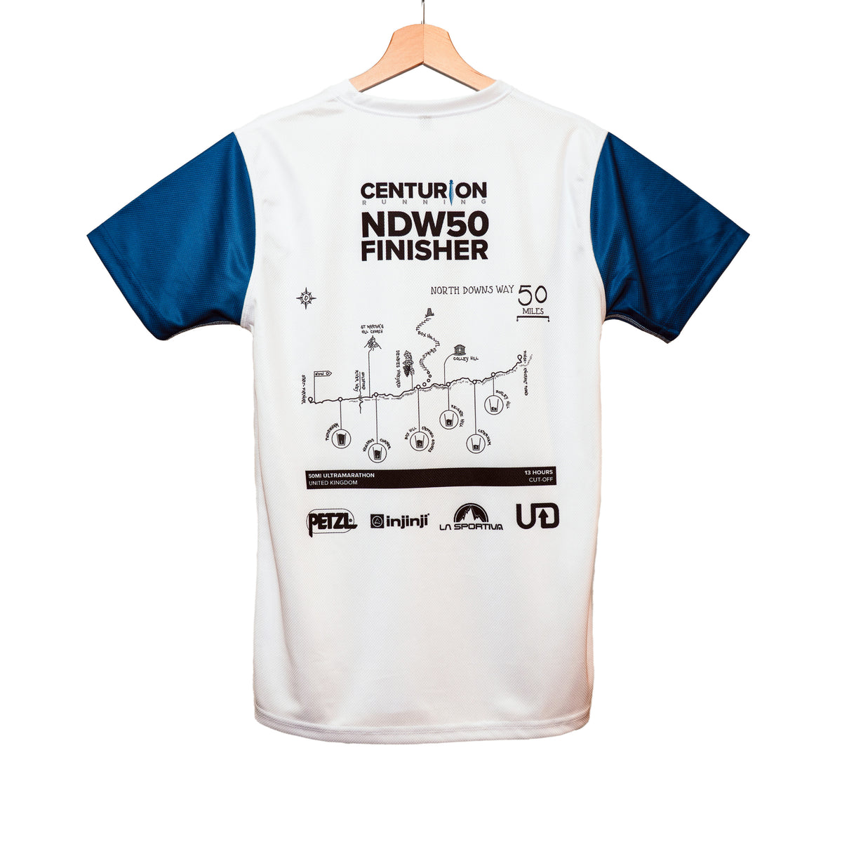 NEW Centurion Running North Downs Way 50 Finisher Tee