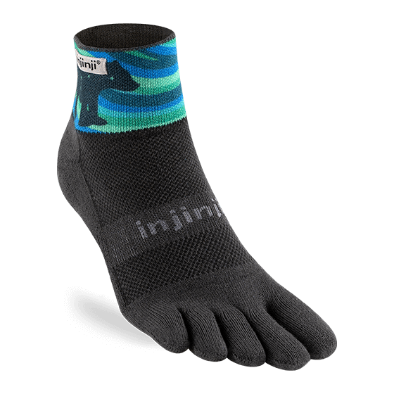 Injinji Trail Mini-Crew Sock Mens - Artist Designed Series