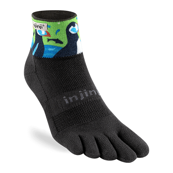 Injinji Trail Mini-Crew Sock Mens Artist Designed Series