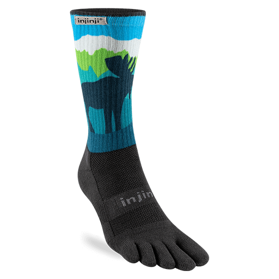 Injinji Trail Crew Sock Mens