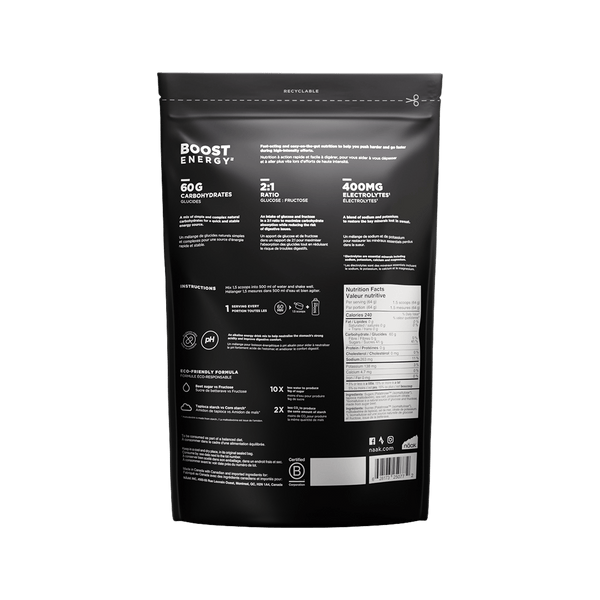 Naak BOOST energy drink mix bag 960g (15 servings)