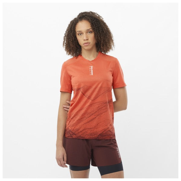 Salomon S/Lab Ultra Tee Womens SS25 Burnt Sienna