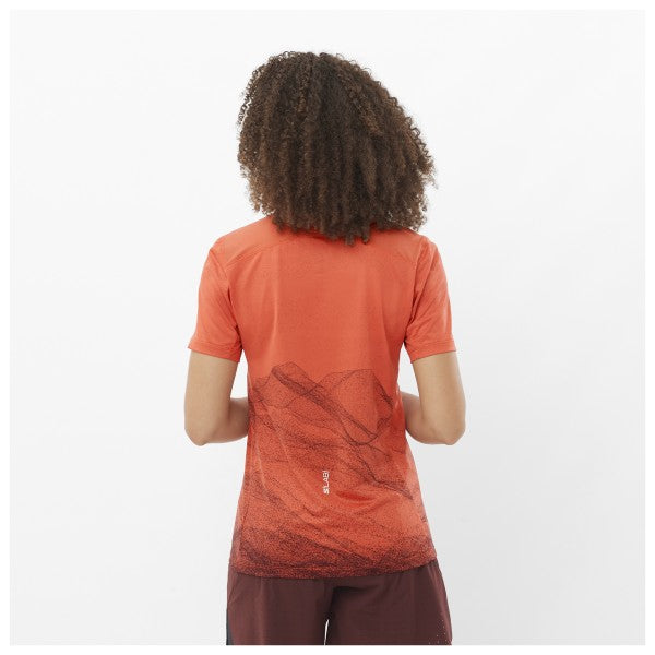 Salomon S/Lab Ultra Tee Womens SS25 Burnt Sienna