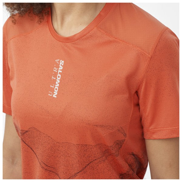 Salomon S/Lab Ultra Tee Womens SS25 Burnt Sienna