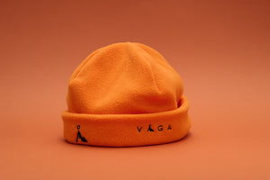 Vaga Fleece Summit Beanie - Orange