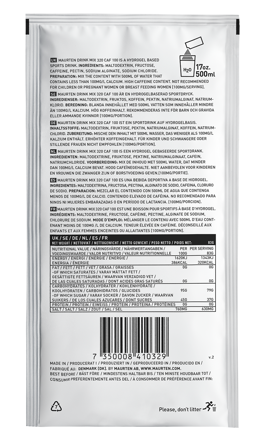 Maurten Drink Mix 320 CAF 100