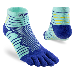 Injinji Ultra Run Mini Crew Mens - Arctic