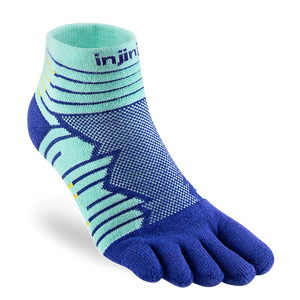 Injinji Ultra Run Mini Crew Mens - Arctic