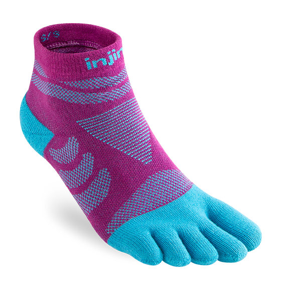 Injinji Ultra Run Mini Crew (Womens) - Jam