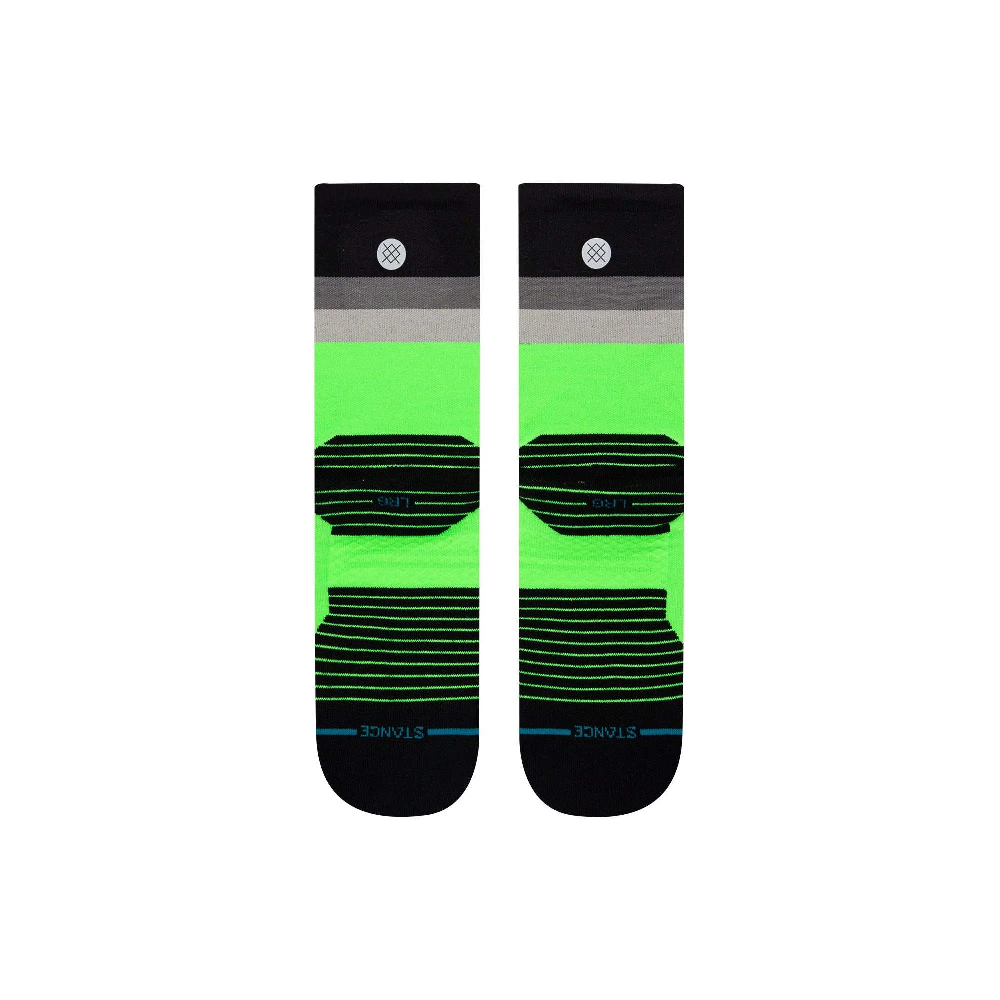 Stance Socks Maxed Crew - Neon Green