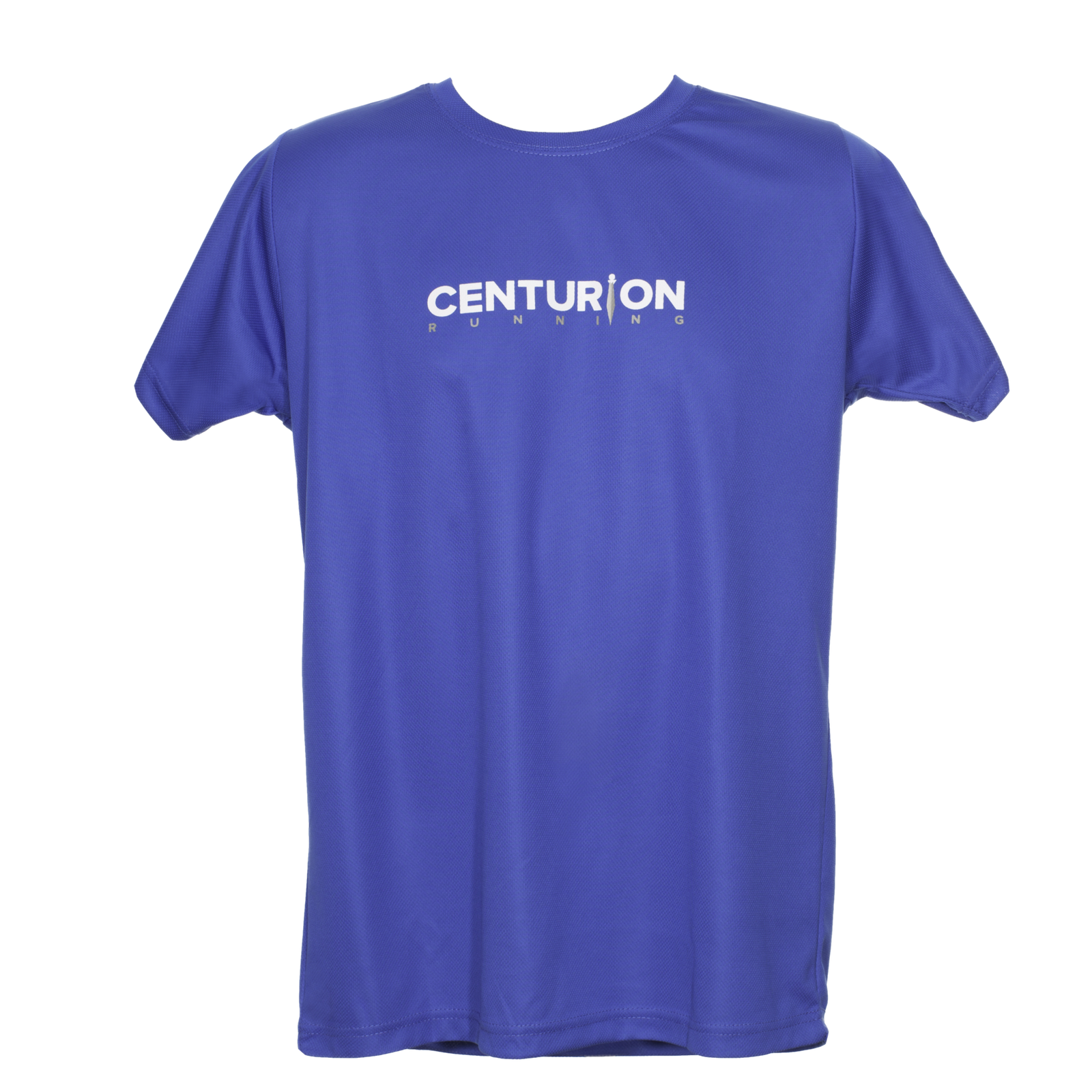 Centurion Running Blue Crew Tee: Mens and Womens