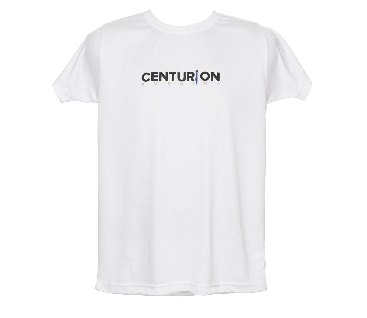Centurion Running Crew Tee White: Mens and Womens
