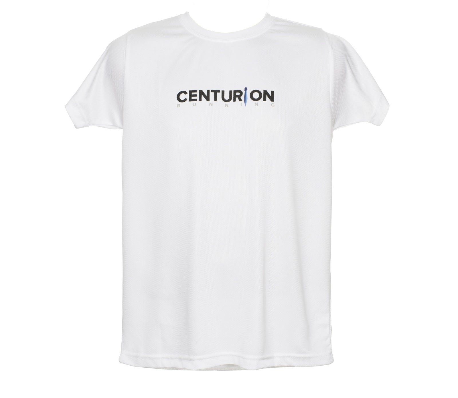 Centurion Running Crew Tee White: Mens and Womens