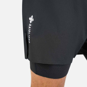 Raidlight R Light 2 in 1 Shorts Mens with Integrated Belt