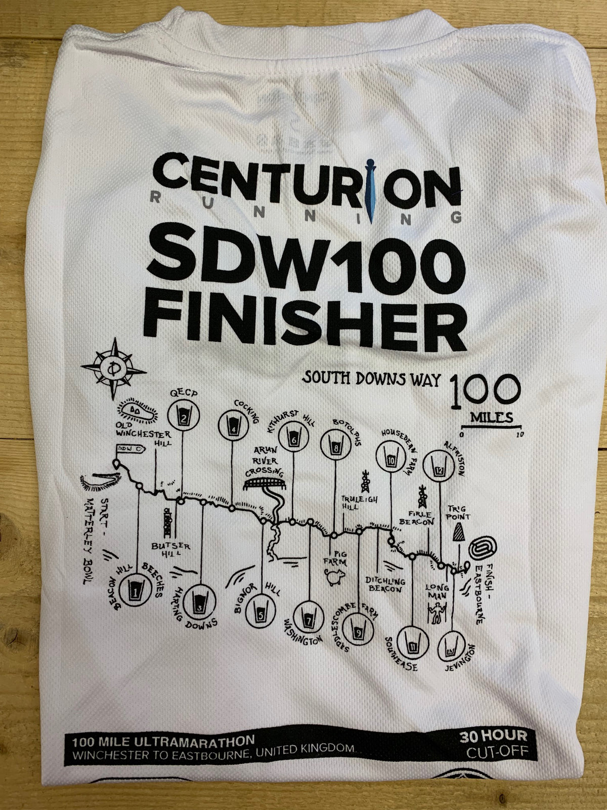 Centurion Running SDW100 Finisher Tee