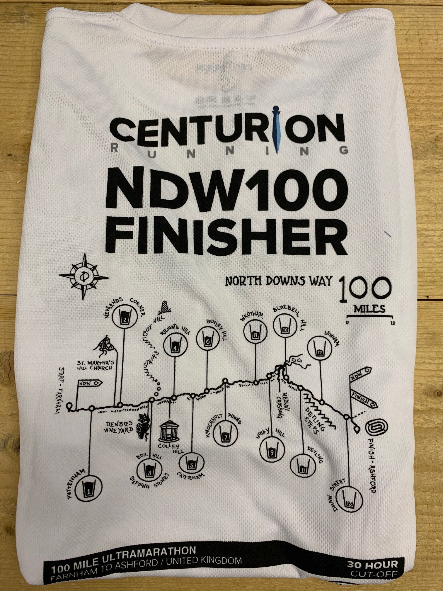 Centurion Running NDW100 Finisher Tee