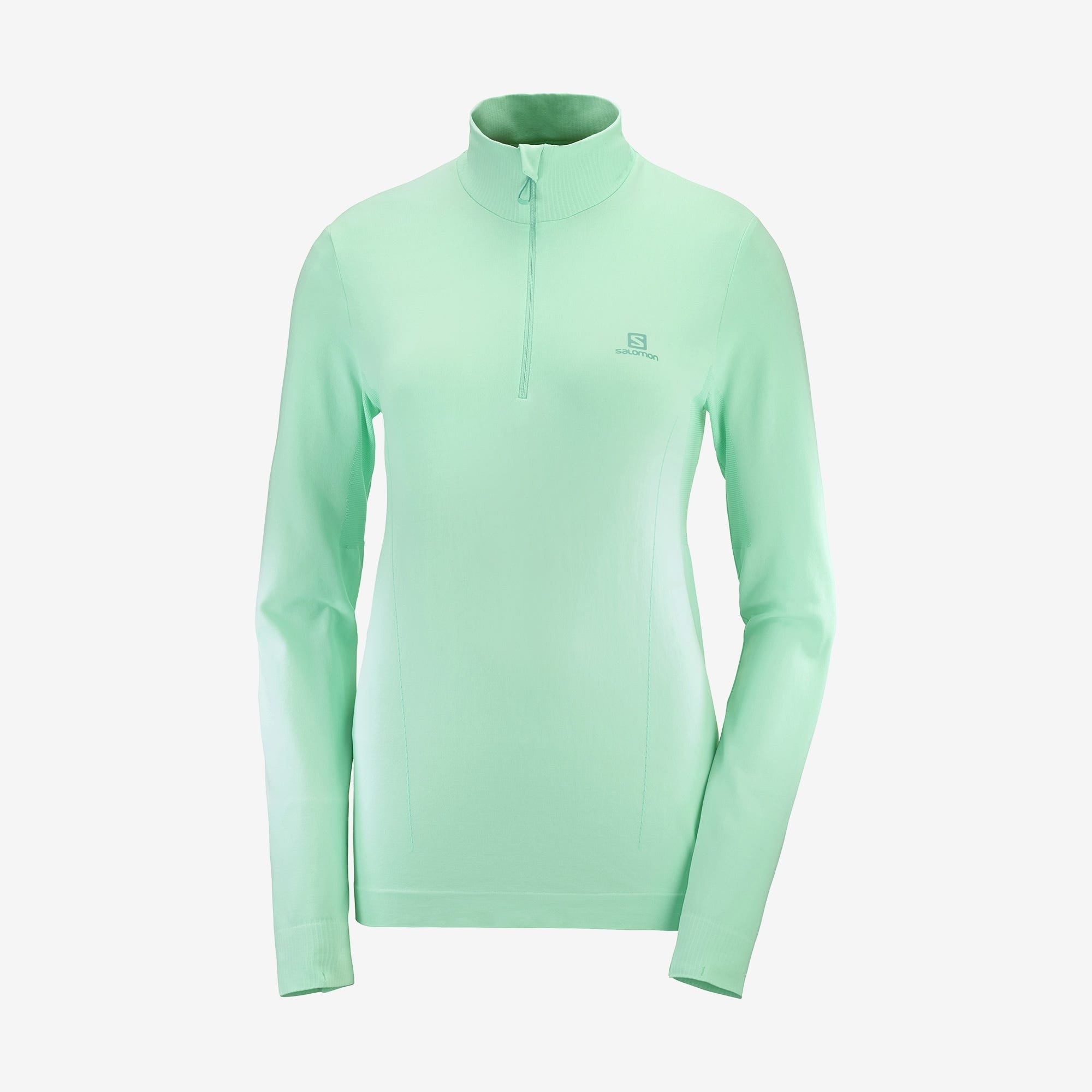 Salomon Comet Womens Seamless Half Zip Baselayer