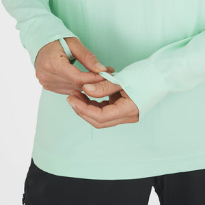 Salomon Comet Womens Seamless Half Zip Baselayer