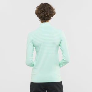 Salomon Comet Womens Seamless Half Zip Baselayer