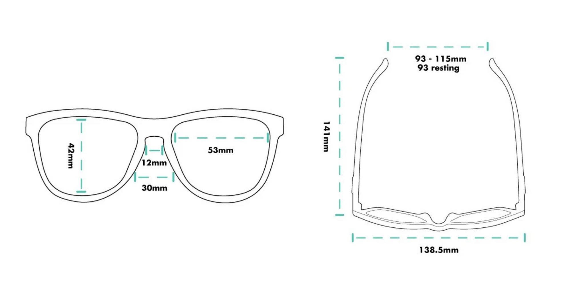 Goodr Sunglasses - The OGs: Donkey Goggles