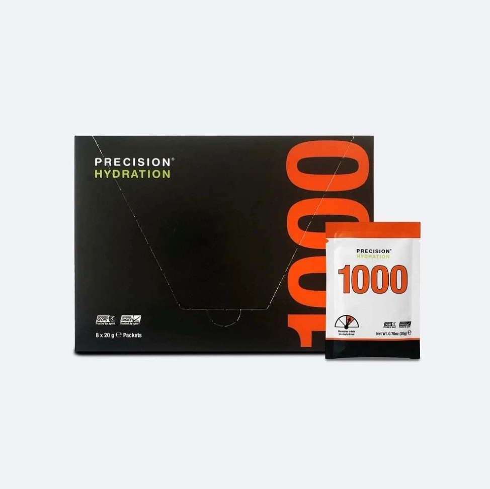 Precision Hydration 500/1000/ 1500 Electrolyte Drink Boxes of 8 sachets