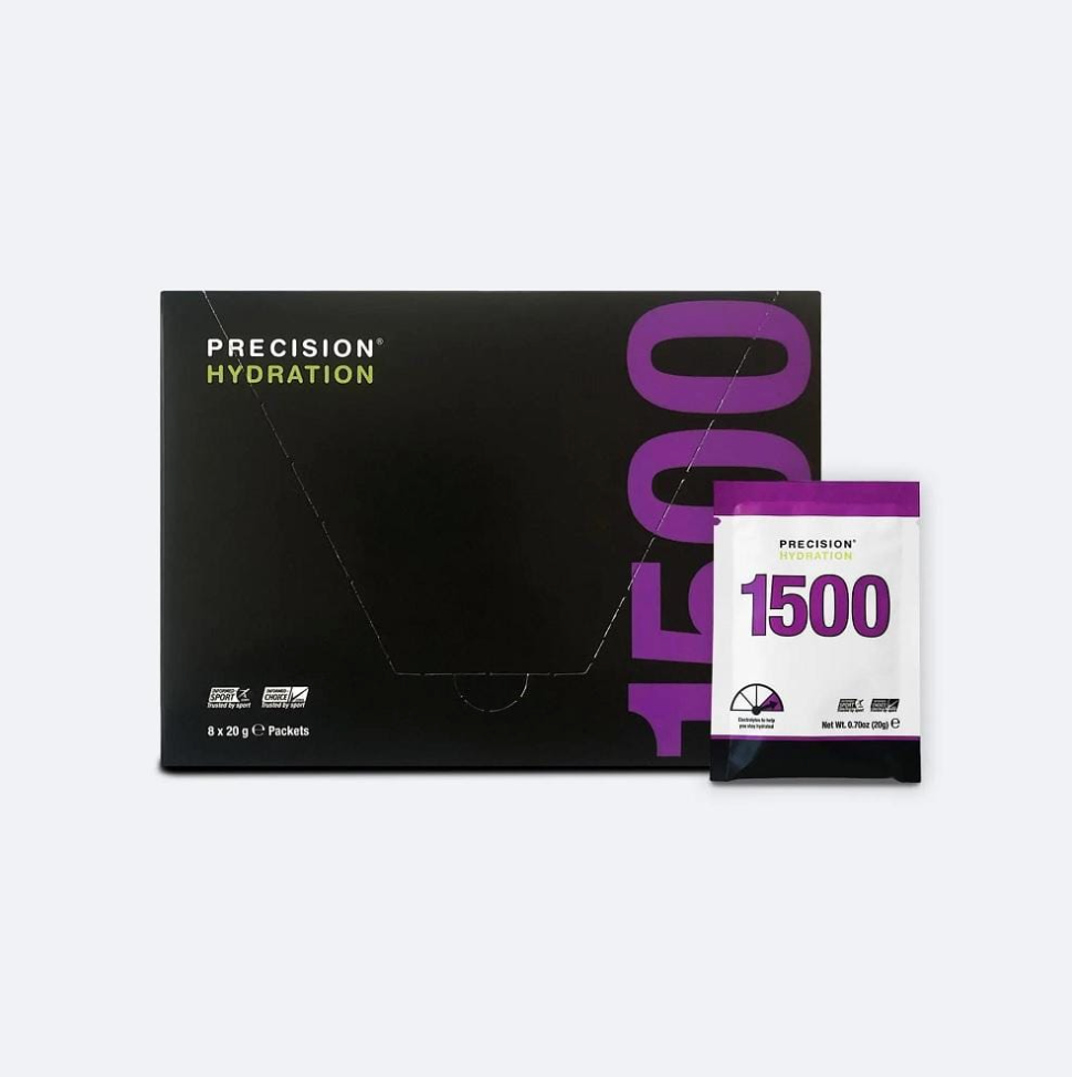 Precision Hydration 500/1000/ 1500 Electrolyte Drink Boxes of 8 sachets