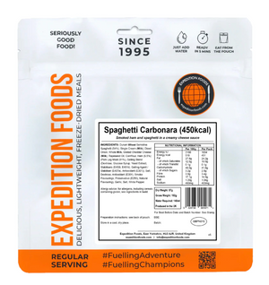 Expedition Foods Spaghetti Carbonara 450KCAL