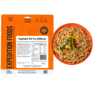 Expedition Foods Vegetable Stir Fry 800KCAL