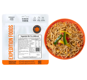 Expedition Foods Vegetable Stir Fry 450KCAL