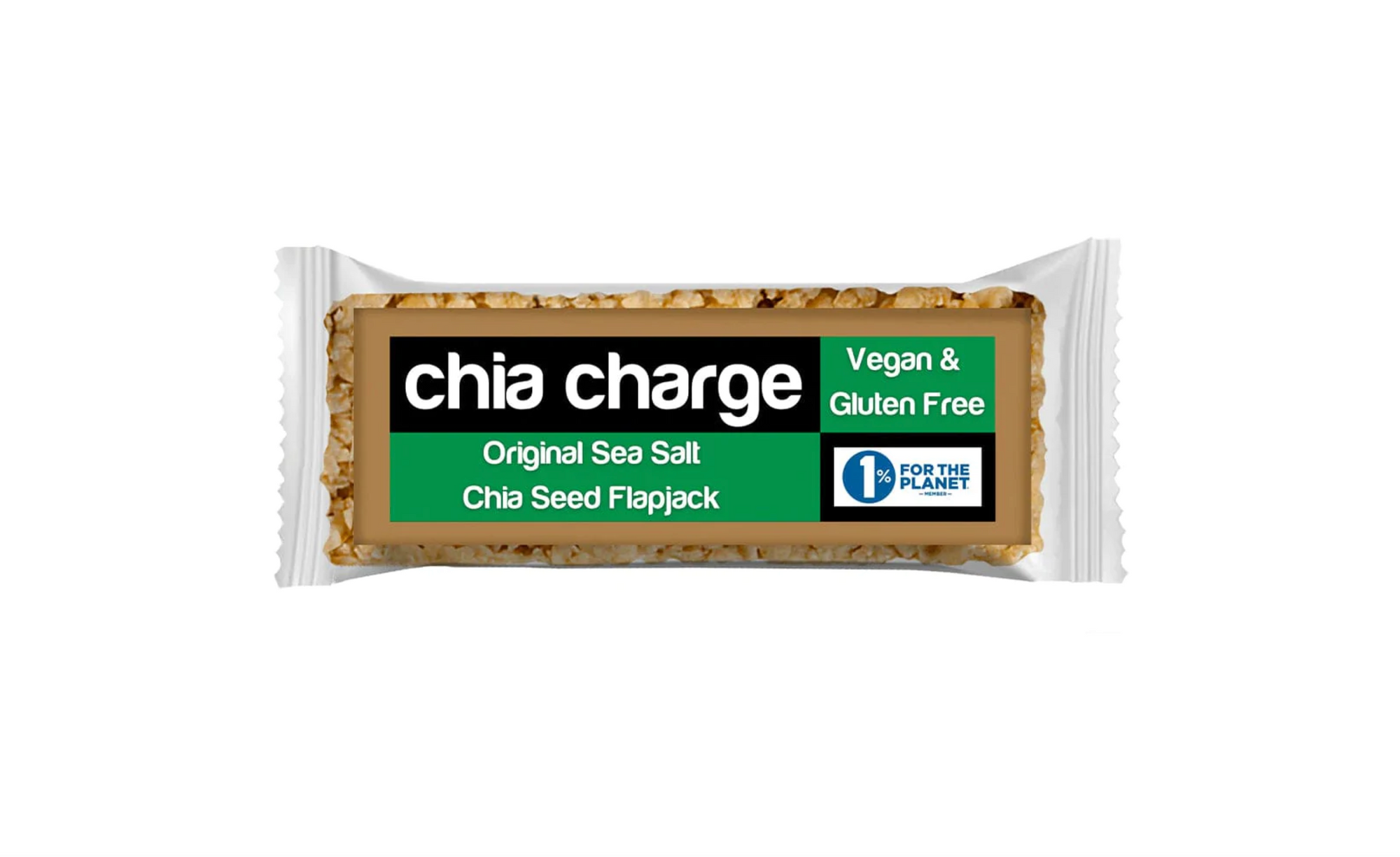Chia Charge Vegan & Gluten free mini Flapjacks 30g