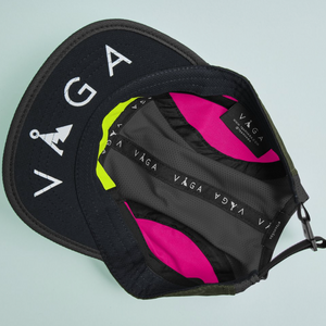 Vaga Club Cap - Military Green/Neon Pink/Charcoal