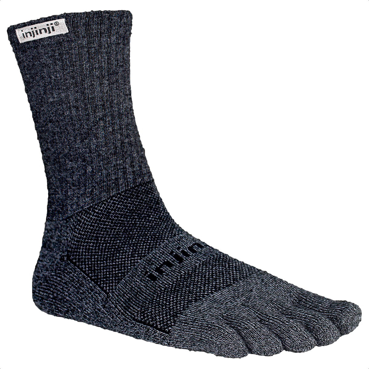 Injinji Trail Crew Mens - Granite